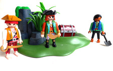 Playmobil - pirate : île au