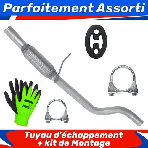 Tuyau échappement pour - pour, fiat