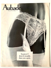 PUB AD FASHION MODE AUBADE