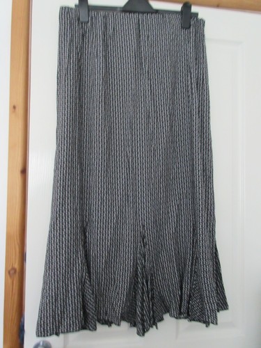 Jupe noire blanche taille - et,