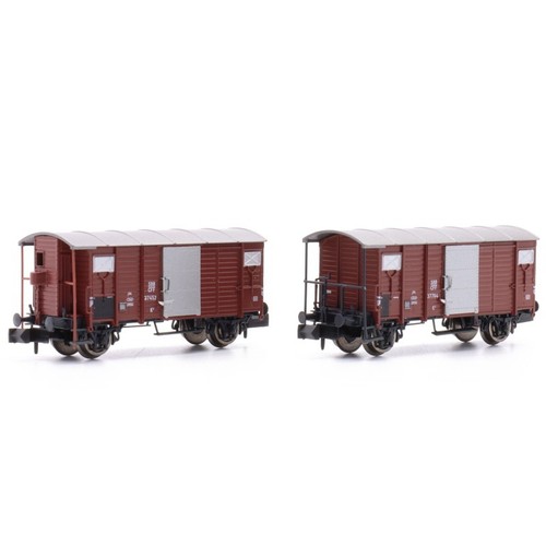 Wagons couverts sbb époque - wagons,