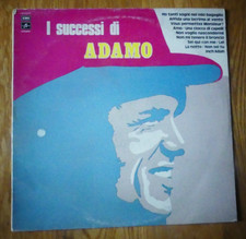 I successi di Adamo Vinyl 1972 Emi 3 C 054-23412 Press Italie Chanté en ITALIEN