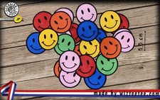 Patchs Écussons smiley  lot
