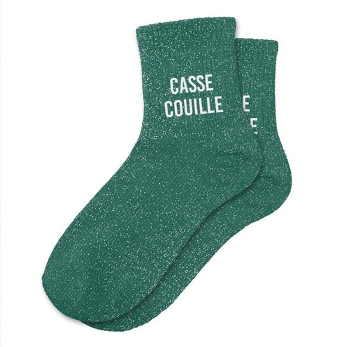 Chaussettes femme vert - -,