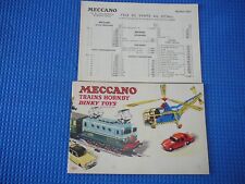 Catalogue HORNBY 1957 -  DINKY TOY - Meccano
