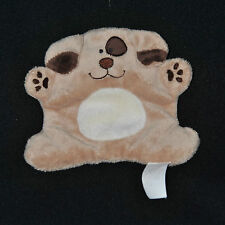 Peluche Doudou Chien BEAN BAG BUDDIES Beige Brun Marron Plat 14 Cm TTBE