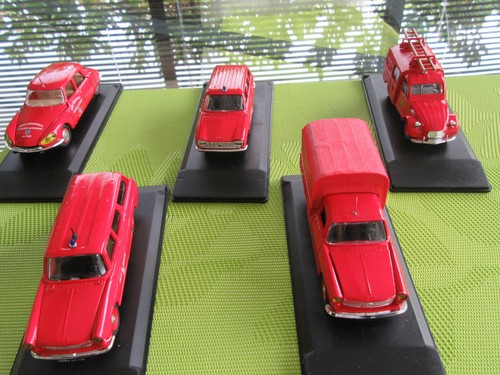 Lot voitures pompiers - lot,