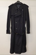 Trench Burberrys vintage 90’s black wool Burella size M/L