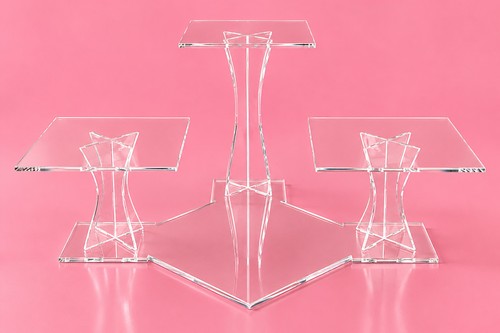Wedding cake stand acrylic - stand,
