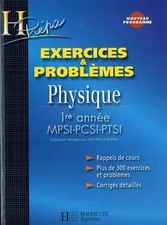 Physique 1ère année MPSI-PCSI-PTSI : Exercices & problèmes, Jean-Marie Brébe