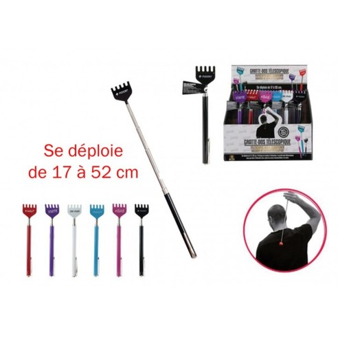 Gratte dos télescopique - 1,