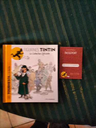 Livret figurines tintin - figurines,