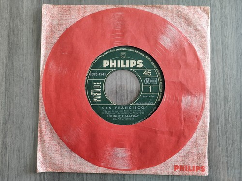 45t johnny hallyday - johnny, san