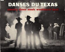 COUNTRY DANCE MUSIC WASHBOARD BAND   25CM   FOLKWAYS   " DANSES DU TEXAS "  [FR]