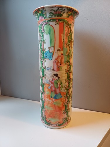 Beau vase rouleau ancien - beau,