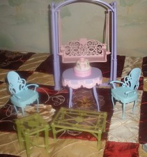 Barbie salon jardin - salon,