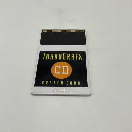 Turbo grafx system card - system,