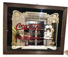 Grand miroir publicitaire