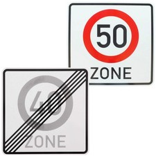 Original 2x Signalisation Fin