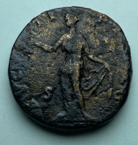 Monnaie romaine faustine la - romaine,