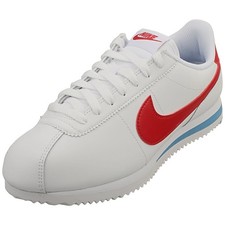 Nike Cortez Blanches Bleues
