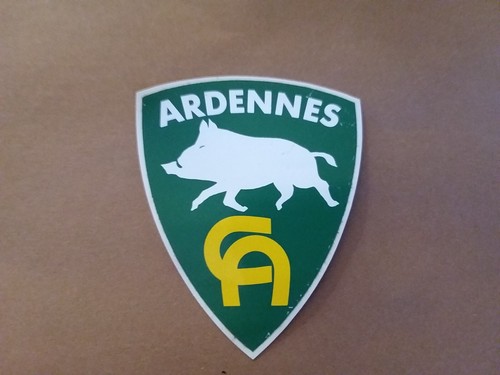 Ancien autocollant ardennes