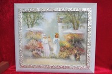 Tableau marché aux fleurs - tableau,