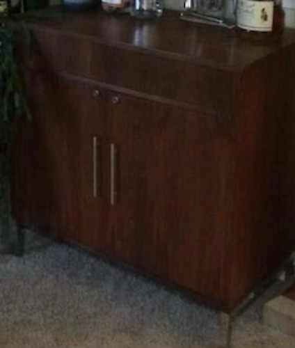 Retro wooden bar - bar, optional