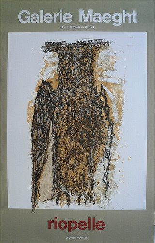 Riopelle affiche originale - riopelle,