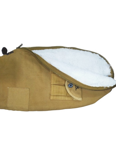 Etui toile doublé - doublÉ, polaire