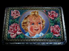 Boîte ! Ancienne !  Biscuits