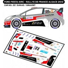 DECALS 1/43 FORD FIESTA WRC