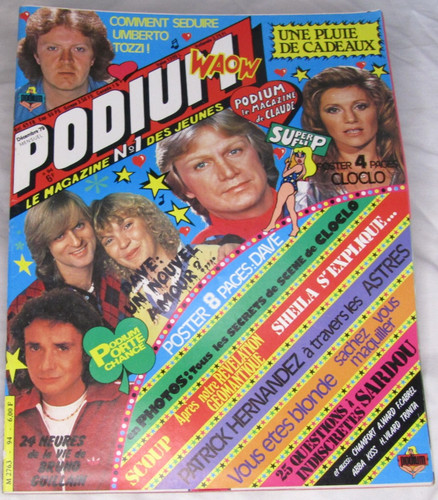 Magazine podium claude - podium,