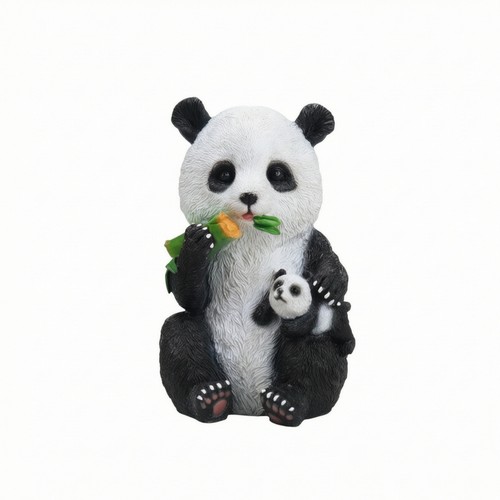 Statue panda résine - panda, en