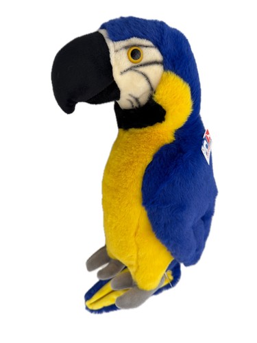 Peluche ara jaune ararauna - ara, 40