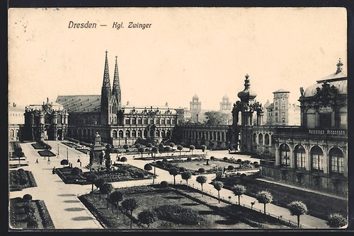 Dresde kgl chenil avec - dresde,, kgl.