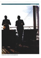 PAQUEBOT FRANCE / DOUBLE FICHE PHOTO / Recto Verso réf 116-080-012