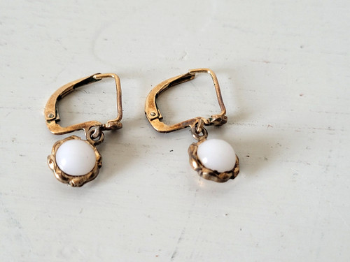 French fix gold plated white - french,
