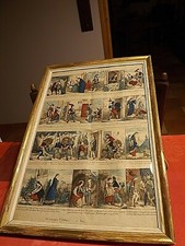 Lithographie " Le prince chéri " Gangel et Didion Metz vers 1870  47X33 cms