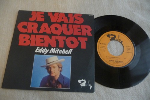 Eddy mitchell 45t - mitchell, je