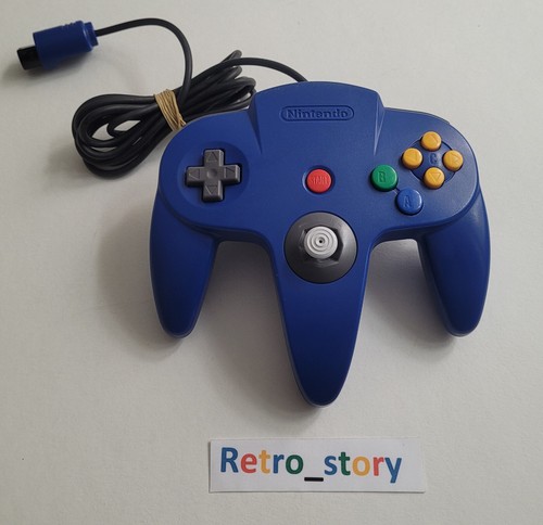 Nintendo manette bleu - nintendo, 64