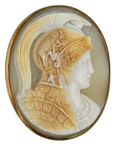 Pendentif camée 19e 14k - camée,