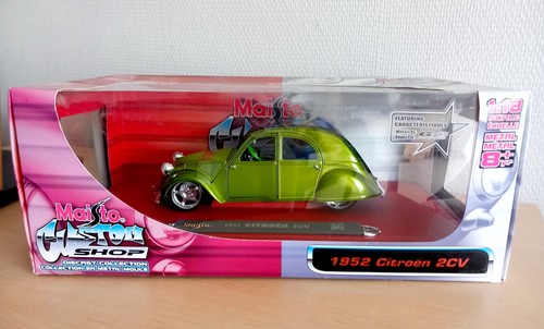 Citroen 2cv custom maisto - citroen,