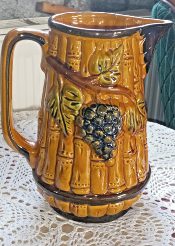 Pichet barbotine ancien - pichet,