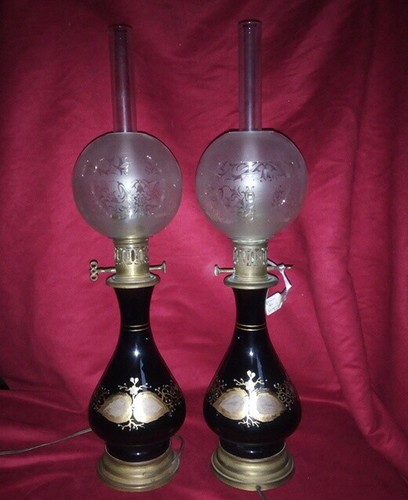 Belle paire lampes à - belle,