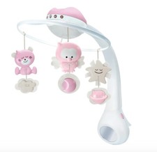 BEBE Projecteur MOBILE Musical Douce Nuit 3 en 1 ROSE INFANTINO