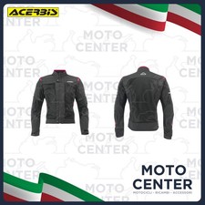 Veste Moto Femme Estivale Acerbis Ce Ramsey Aérée Couleur Noir Rose Taille XS