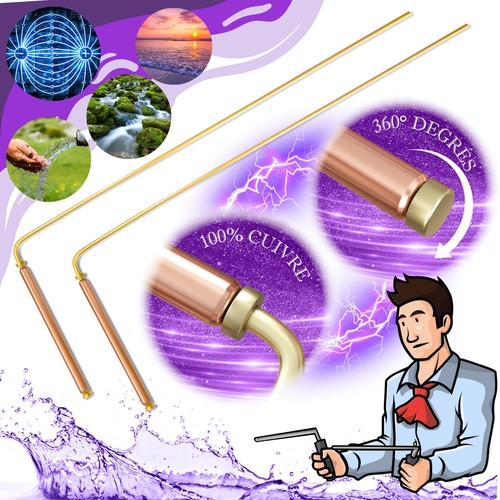 Baguettes sourcier - baguettes,