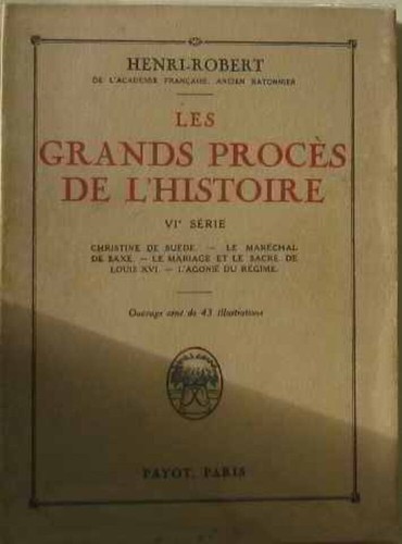 Les grands procès - , de