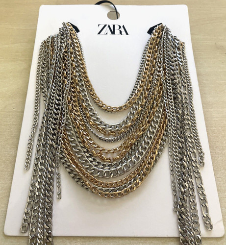 Collier chaîne femme zara - collier,